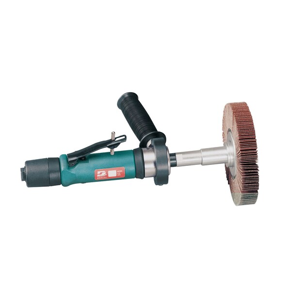 Dynabrade Type 27 Angle Grinder, 1/4 in NPT Air Inlet, Heavy Duty, 18,000 rpm, 0.7 HP - 52700