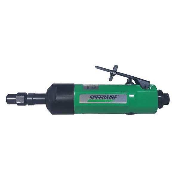 Speedaire Straight Die Grinder, 1/4 in NPT Female Air Inlet, 1/4 in Collet, Heavy Duty, 3,500 RPM, 0.5 hp - 45YY19