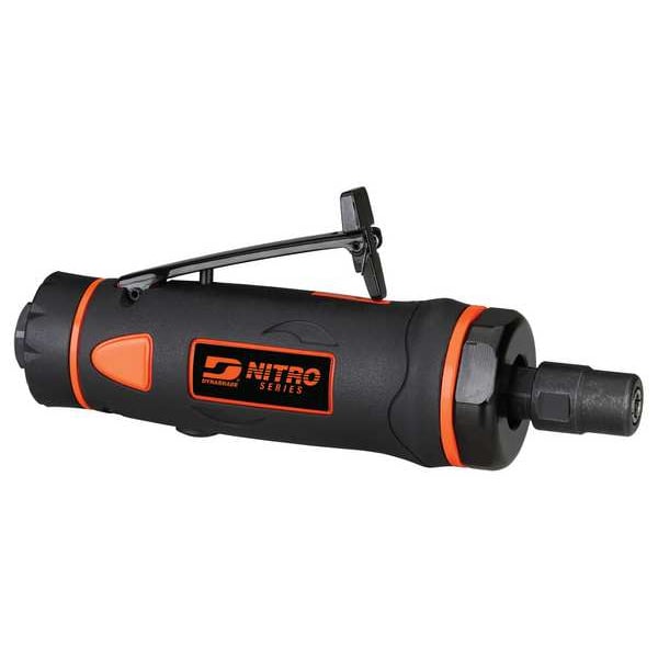 Dynabrade Die Grinder, 1/4 in NPT Female Air Inlet, 1/4 in Collet, Medium Duty, 20,000 RPM, 0.5 hp - DGS51