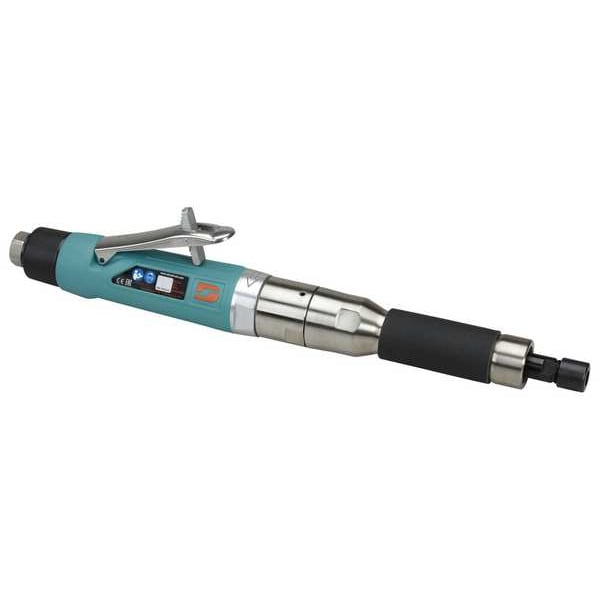 Dynabrade Straight Straight-Line 6In Ext. Die Grinder 1 Hp, 3/8 in NPT Air Inlet, 1/4" and 6mm Collet, 1 HP - 52672
