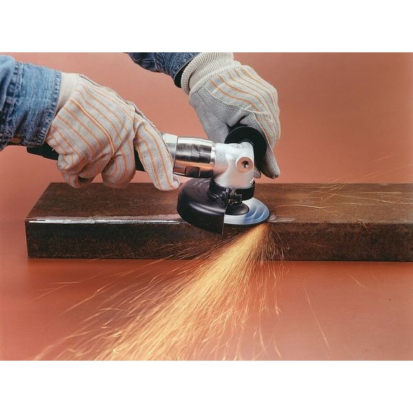 Dynabrade Type 27 Angle Grinder, 3/8 in NPT Female Air Inlet, Heavy Duty, 12,000 RPM, 1.0 hp - 50302