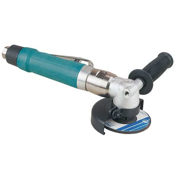 Dynabrade Type 27 Angle Grinder, 3/8 in NPT Female Air Inlet, Heavy Duty, 12,000 RPM, 1.0 hp - 50302