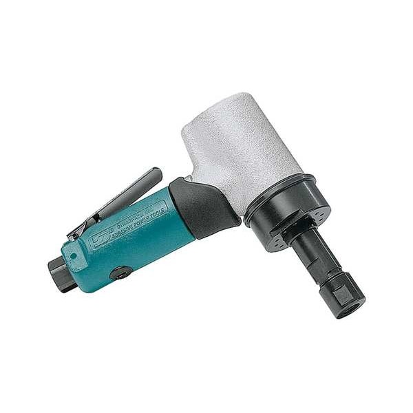 Dynabrade 7 Degree Offset Offset Die Grinder .7 Hp 7 Degree, 1/4 in NPT Female Air Inlet, 1/4" and 6mm Collet - 52242