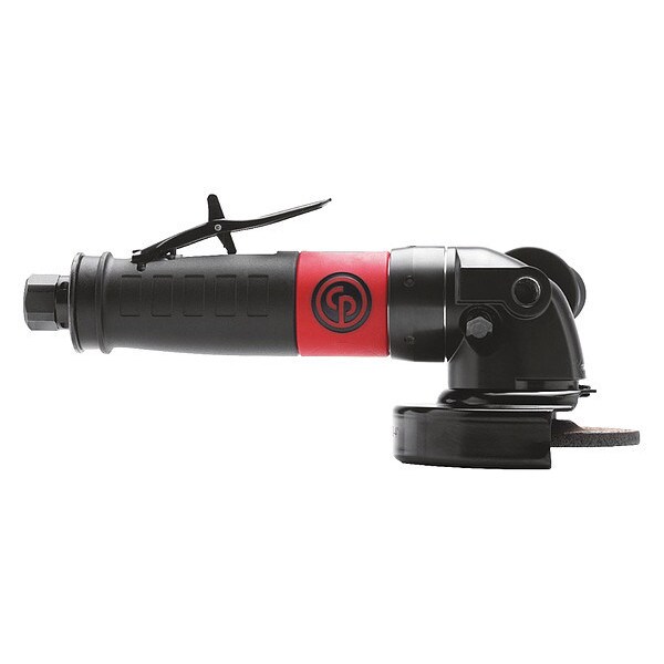 Chicago Pneumatic Angle Angle Grinder, 3/8 in NPT Female Air Inlet, Heavy Duty, 12,000 RPM, 1.5 hp - CP3550-120AC4