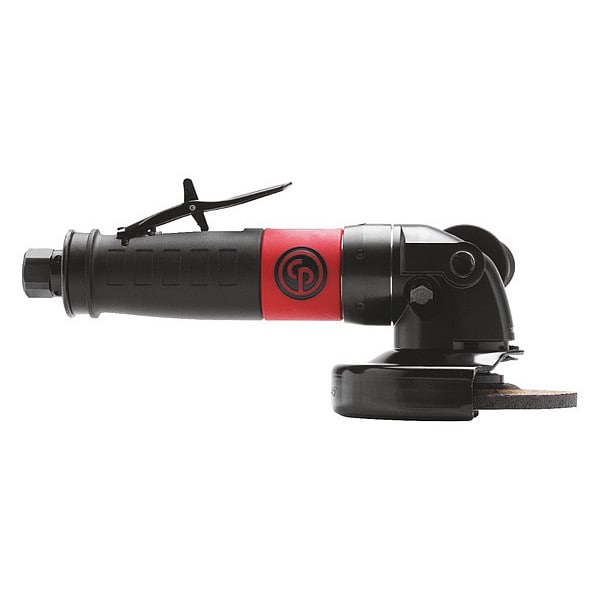 Chicago Pneumatic Angle Angle Grinder, 3/8 in NPT Female Air Inlet, Heavy Duty, 12,000 RPM, 1.5 hp - CP3550-120AB45