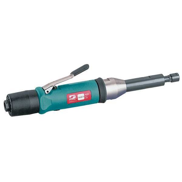 Dynabrade Straight Die Grinder, 1/4 in NPT Female Air Inlet, 1/4 in Collet, Heavy Duty, 18,000 RPM, 0.5 hp - 53510