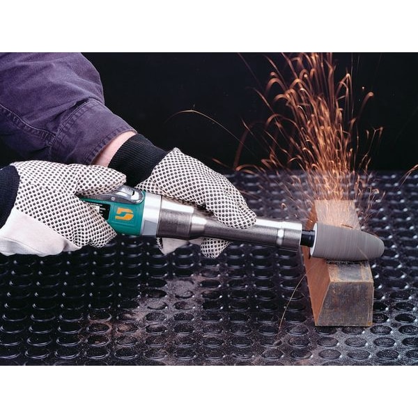 Dynabrade Straight Air Grinder, 3/8 in NPT Female Air Inlet, Heavy Duty, 20,000 RPM, 1.0 hp - 52722