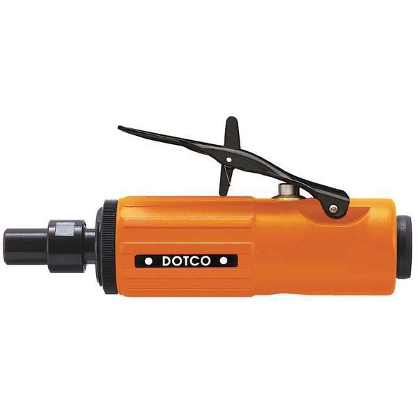 Dotco In-Line Die Grinder, 1/4 in NPT Female Air Inlet, 1/4 in Collet, Medium Duty, 30,000 RPM, 0.3 hp - 10L1080-36