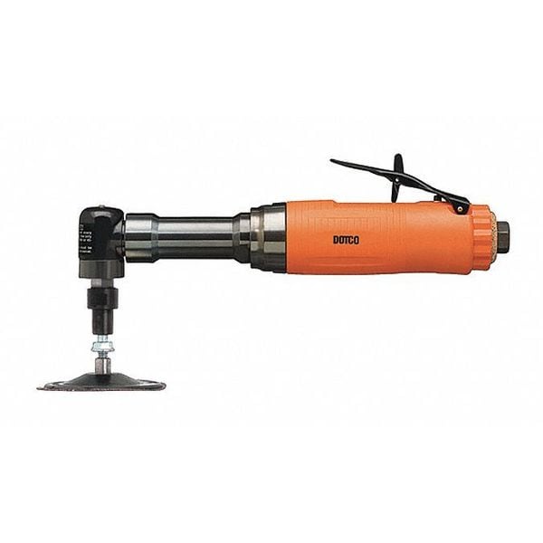 Dotco Right Angle Ra Die Grndr Comp 18K 0.6Hp 1/4" Clt, 1/4 in Air Inlet, 1/4" Collet, Medium Duty - 12L2218-36