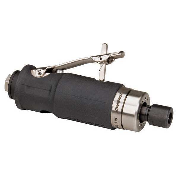 Dynabrade Straight Die Grinder, 1/4 in NPT Female Air Inlet, 1/4 in Collet, Heavy Duty, 24,000 RPM, 0.5 hp - 53808