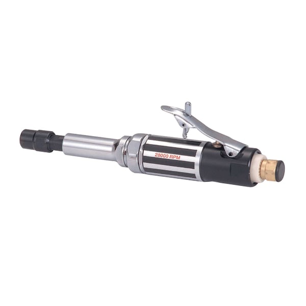 Stm Extended Die Grinder 1/4" NPT Air Inlet, 1/4 in Collet, 28000 RPM, 0.3 hp - 174042