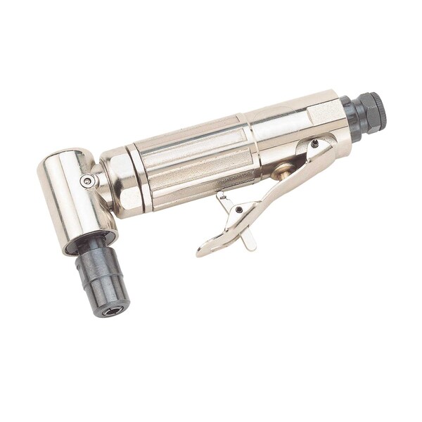 Stm Heavy Duty Angle Die Grinder 1/4" NPT Air Inlet, 1/4 in Collet, 20000 RPM, 0.3 hp - 174034