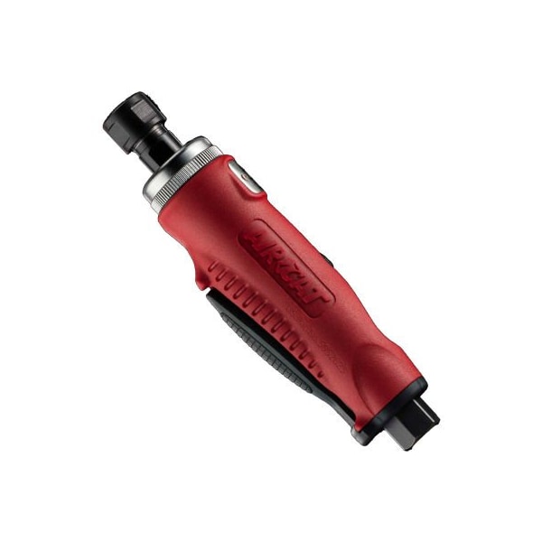 Florida Pneumatic Aircat Mini Straight Composite Die Grinder, 1/4" Air Inlet, 20000 RPM - 6200