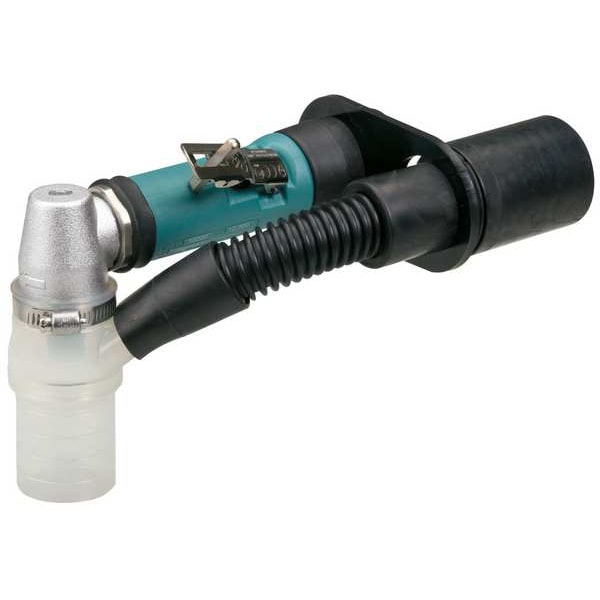 Dynabrade Right Angle Right Angle Die Grinder .4 Hp, 1/4 in NPT Female Air Inlet, 1/4" and 6mm Collet, 0.4 HP - 56715