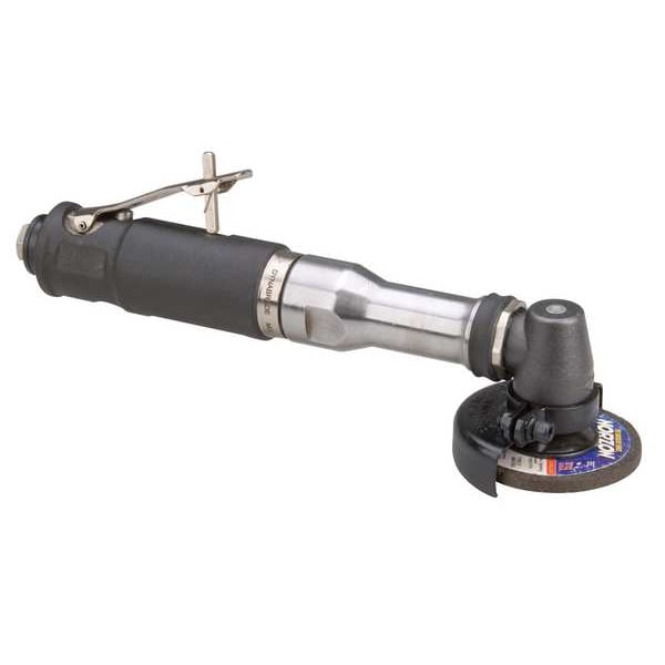 Dynabrade Type 27 Angle Grinder, 1/4 in NPT Air Inlet, Heavy Duty, 18,000 rpm, 0.7 HP - 54785