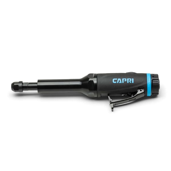 Capri Tools 1/4 in. 1 HP Air Straight Die Grinder, 5.5 in. Extra Long Neck - CP32500-5.5