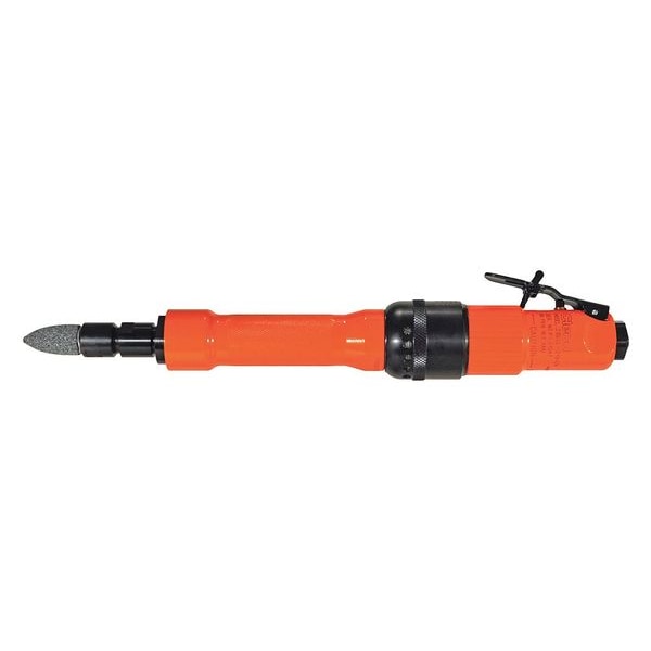 Cleco Horizontal Die Grinder, 3/8 in NPT Female Air Inlet, 1/4 in Collet, Heavy Duty, 18,000 RPM, 1.4 hp - 25GELC-180-C4