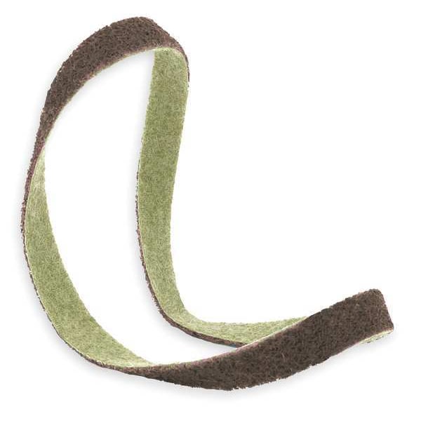 Cinturón de lijado Arc Abrasives, 3/4 pulgadas de ancho, 20 1/2 pulgadas de largo, no tejido, óxido de aluminio, Grano no aplicable, Grueso, Z-WEB - 6300802051
