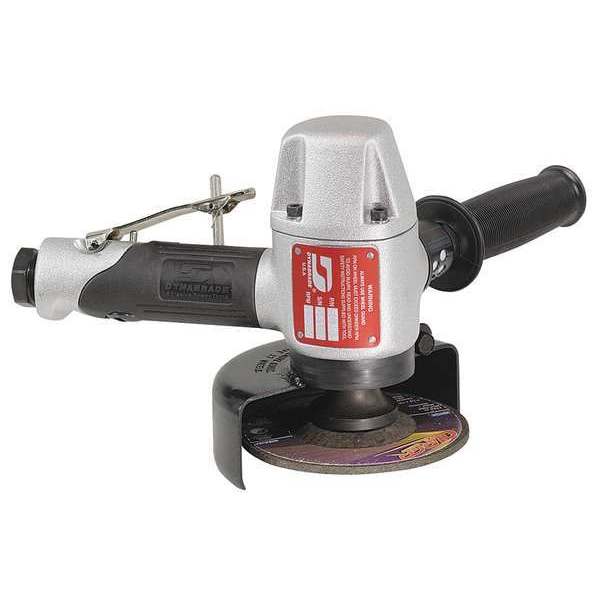 Dynabrade Type 27 Angle Grinder, 1/2 in NPT Female Air Inlet, Heavy Duty, 12,000 RPM, 1.2 hp - 50303