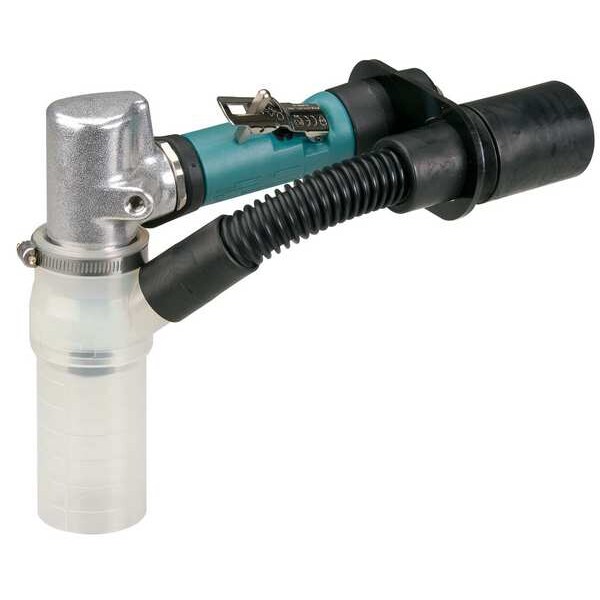Dynabrade 7 Degree Offset Offset Die Grinder .7 Hp 7 Degree, 1/4 in NPT Female Air Inlet, 1/4" and 6mm Collet - 56739