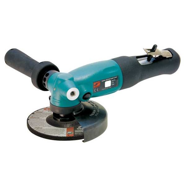 Dynabrade Type 27 Angle Grinder, 3/8 in NPT Female Air Inlet, Heavy Duty, 12,000 rpm, 1.3 HP - 52639