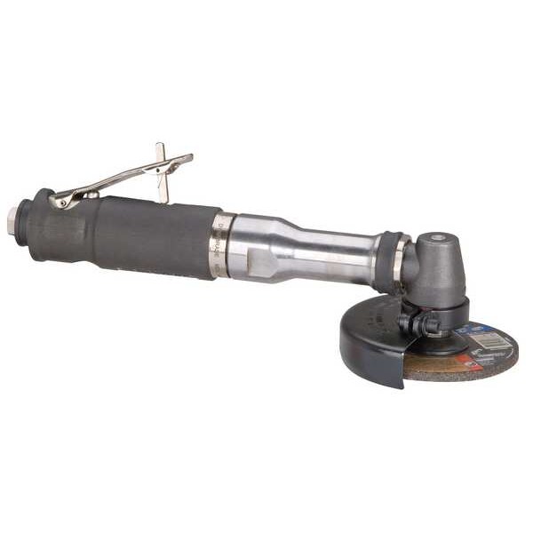 Dynabrade Type 27 Angle Grinder, 1/4 in NPT Air Inlet, Heavy Duty, 13,500 rpm, 0.7 HP - 54793