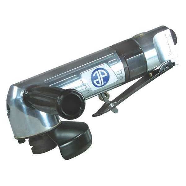 Astro Pneumatic Angle Angle Air Grinder, 4", w/Lever Throttle, 1/4" npt Air Inlet, Heavy Duty, 11,000 rpm - 3006