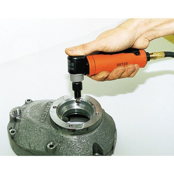 Dotco In-Line Die Grinder, 1/4 in NPT Female Air Inlet, 1/4 in Collet, Heavy Duty, 20,000 RPM, 0.4 hp - 12LF201-36