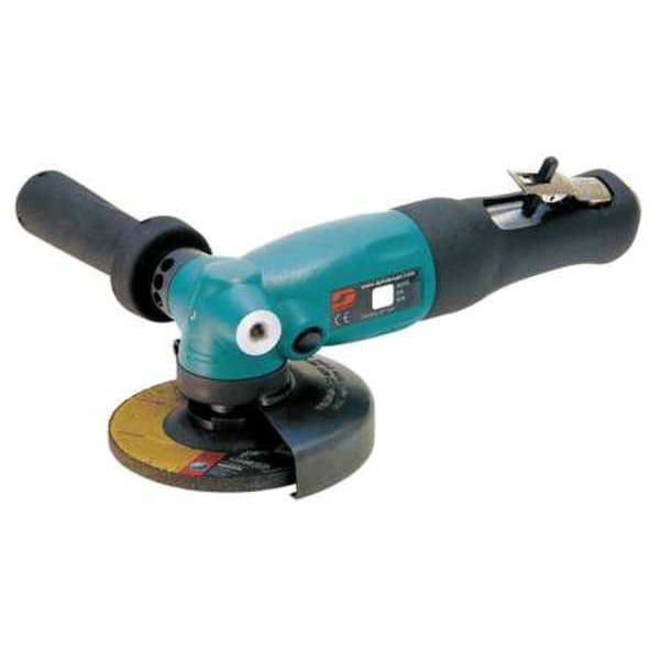Dynabrade Type 27 Angle Grinder, 3/8 in NPT Female Air Inlet, Heavy Duty, 12,000 RPM, 1.3 hp - 52632