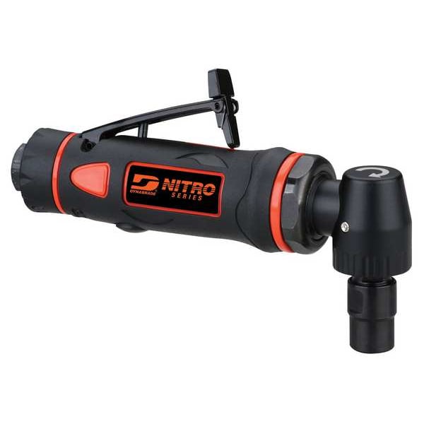 Dynabrade Die Grinder, 1/4 in NPT Female Air Inlet, 1/4 in Collet, Medium Duty, 18,000 RPM, 0.3 hp - DGR31