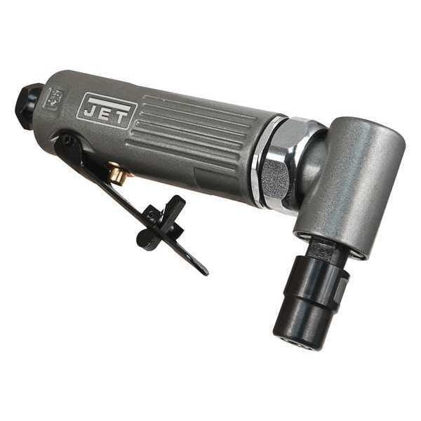 Jet Right Angle Pneumatic Right Angle Die Grinder, 1/4", 1/4 in Air Inlet, 1/4" Collet, 22,000 rpm - JAT-403
