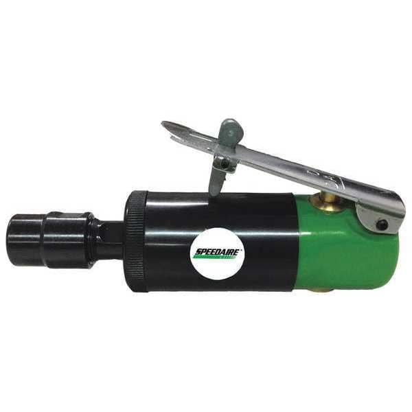 Speedaire Straight Die Grinder, 1/4 in NPT Female Air Inlet, 3 mm, 1/8 in Collet, Medium Duty, 25,000 RPM - 48LZ93