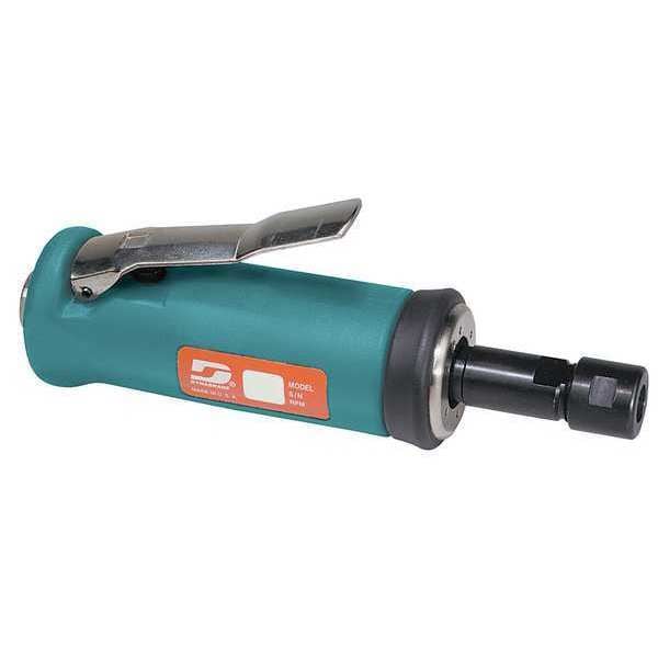 Dynabrade Straight Die Grinder, 1/4 in NPT Female Air Inlet, 1/4 in Collet, Heavy Duty, 24,000 RPM, 0.5 hp - 51303