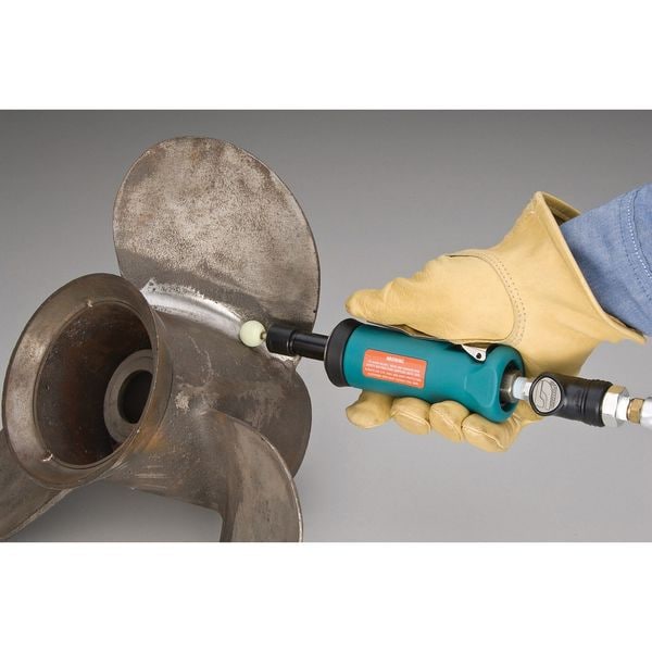 Dynabrade Straight Die Grinder, 1/4 in NPT Female Air Inlet, 1/4 in Collet, Heavy Duty, 24,000 RPM, 0.5 hp - 51303