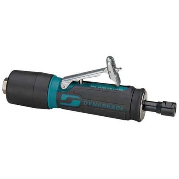 Dynabrade Straight Die Grinder, 1/4 in NPT Female Air Inlet, 1/4 in Collet, Heavy Duty, 35,000 RPM, 0.4 hp - 48355