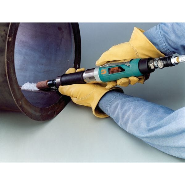 Dynabrade Straight Die Grinder, 1/4 in NPT Female Air Inlet, 1/4 in Collet, Heavy Duty, 20,000 RPM, 1.0 hp - 52679