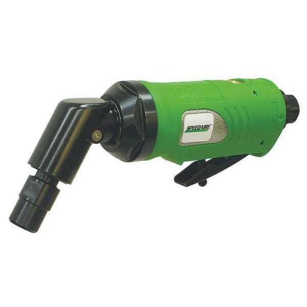 Speedaire 120 Degree Die Grinder, 1/4 in NPT Male Air Inlet, 1/4 in Collet, Medium Duty, 18,000 RPM, 0.5 hp - 45NW66