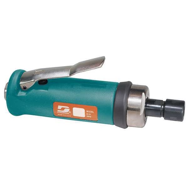 Dynabrade Straight Die Grinder, 1/4 in NPT Female Air Inlet, 1/4 in Collet, Heavy Duty, 18,000 RPM, 0.7 hp - 52257