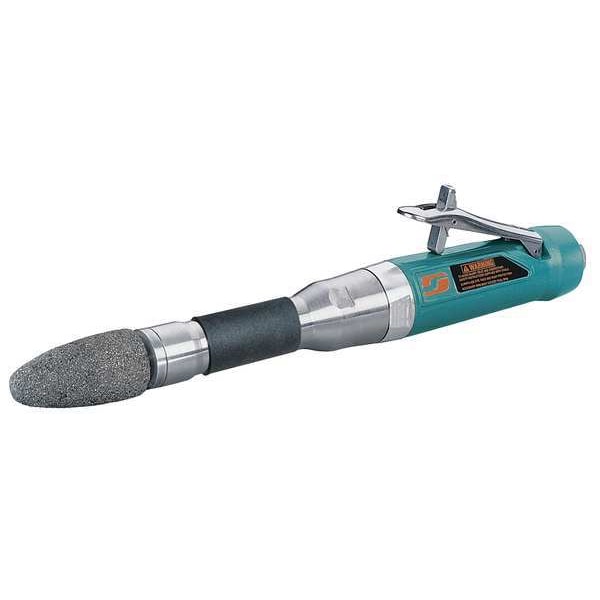 Dynabrade Straight Air Grinder, 3/8 in NPT Female Air Inlet, Heavy Duty, 18,000 RPM, 1.0 hp - 52721