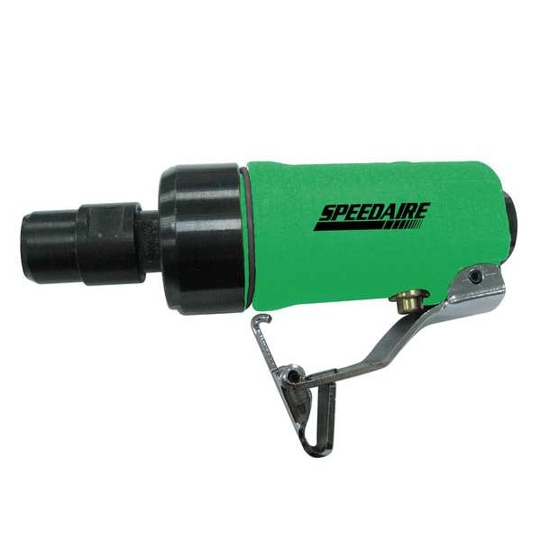 Speedaire Mini Die Grinder, 1/4 in NPT Female Air Inlet, 1/4 in Collet, Light Duty, 25,000 RPM, 0.2 hp - 10D235