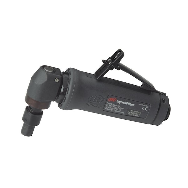 Ingersoll-Rand Right Angle Die Grinder, 1/4 in NPT Female Air Inlet, 1/4 in Collet, Heavy Duty, 20,000 RPM, 0.4 hp - G1A200RG4