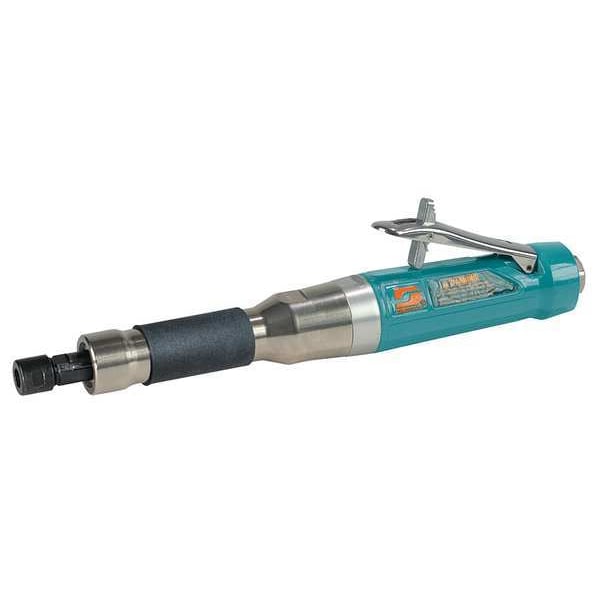 Dynabrade Straight Die Grinder, 3/8 in NPT Female Air Inlet, 1/4 in Collet, Heavy Duty, 18,000 RPM, 1.0 hp - 52678