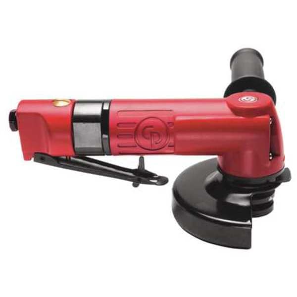Chicago Pneumatic Angle Angle Grinder, 1/4 in NPT Female Air Inlet, Medium Duty, 12,000 RPM, 0.8 hp - CP9121BR