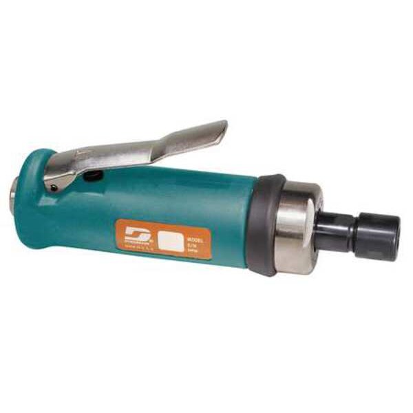 Dynabrade Straight Die Grinder, 1/4 in NPT Female Air Inlet, 1/4 in Collet, Heavy Duty, 20,000 RPM, 0.7 hp - 52258