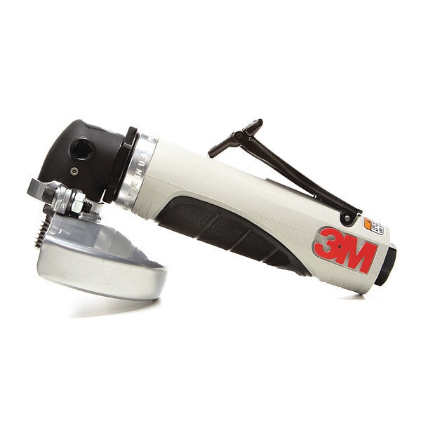 3M Right Angle Grinder 28403, T27, 4 in, 3/8-24 EXT, 1, Heavy Duty, 12,000 rpm, 1 HP - 28403