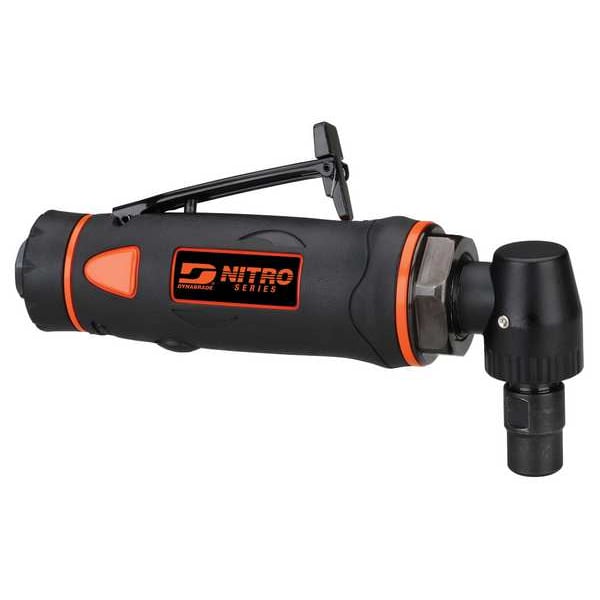 Dynabrade Die Grinder, 1/4 in NPT Female Air Inlet, 6 mm Collet, Medium Duty, 14,000 RPM, 0.5 hp - DGR52