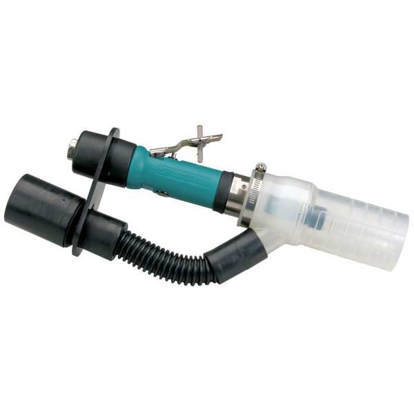 Dynabrade Straight Straight-Line Die Grinder .4 Hp, 1/4 in NPT Female Air Inlet, 1/4" and 6mm Collet, 0.4 HP - 56751