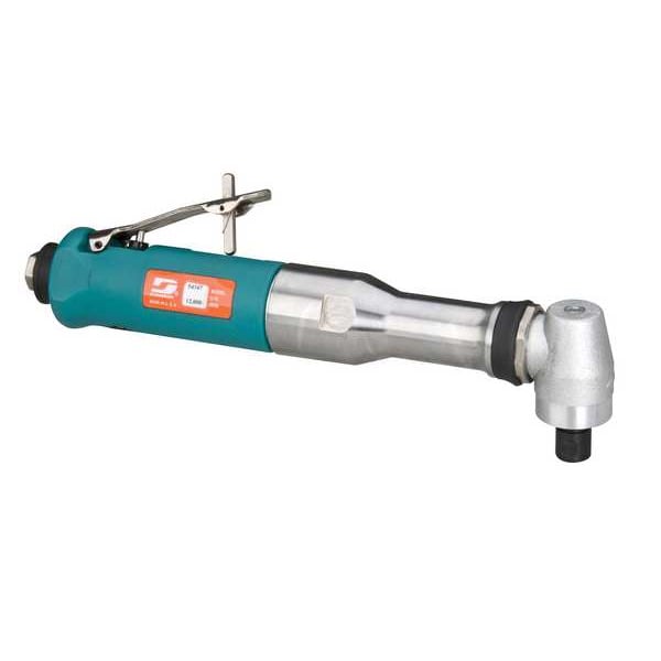 Dynabrade Right Angle Extended Right Angle Die Grinder .7 Hp, 1/4 in NPT Female Air Inlet, 12,000 rpm, 0.7 HP - 54347