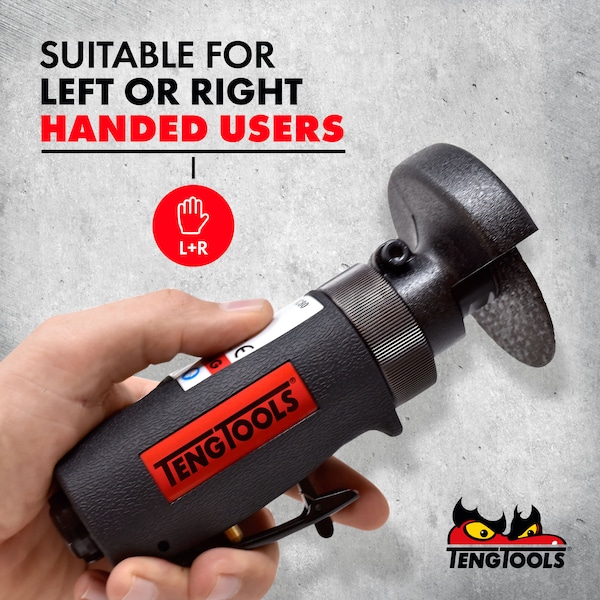 Teng Tools High Speed Reversible Ergonomic Pneumatic Air Cut Off Tool - ARC80