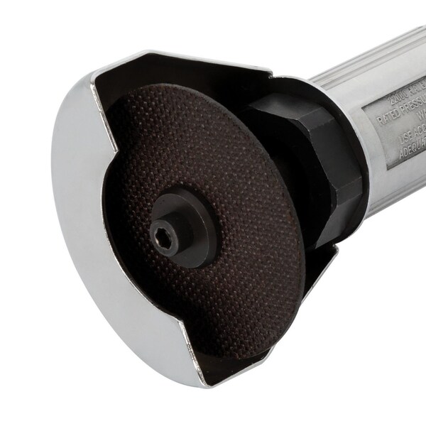 Steelman 3'' Air Cut-Off Tool with Metal Guard, Polished Chrome - 61224
